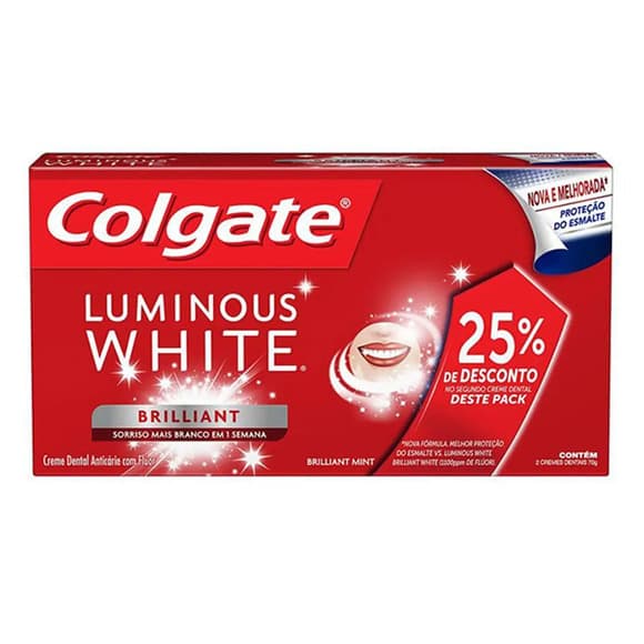 KIT COLGATE LUMINOUS C/2