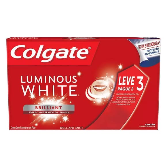 KIT COLGATE LUMINUS WHITE