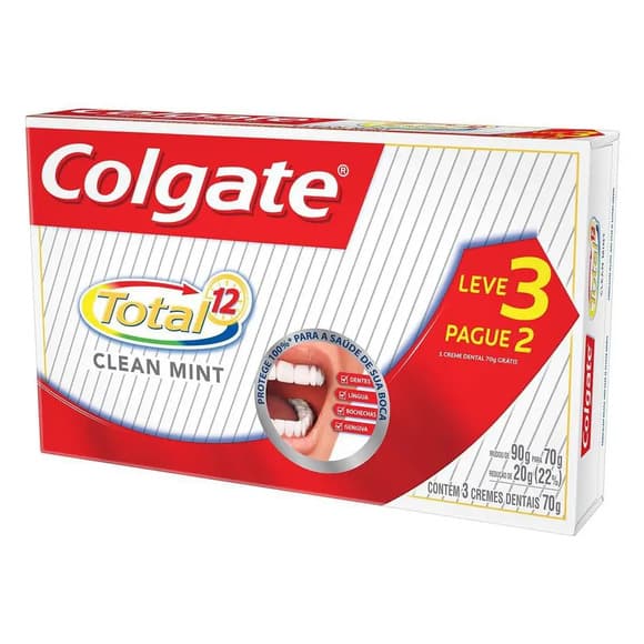 CR DENT COLGATE TOT 12 CLEAN MIN LV3PG2