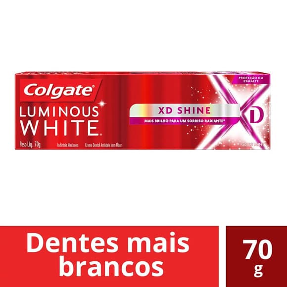 CR DENT COLGATE LUM XD SHINE 70G