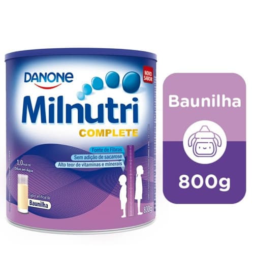 MILNUTRI COMPLETE BAUNILHA  800G