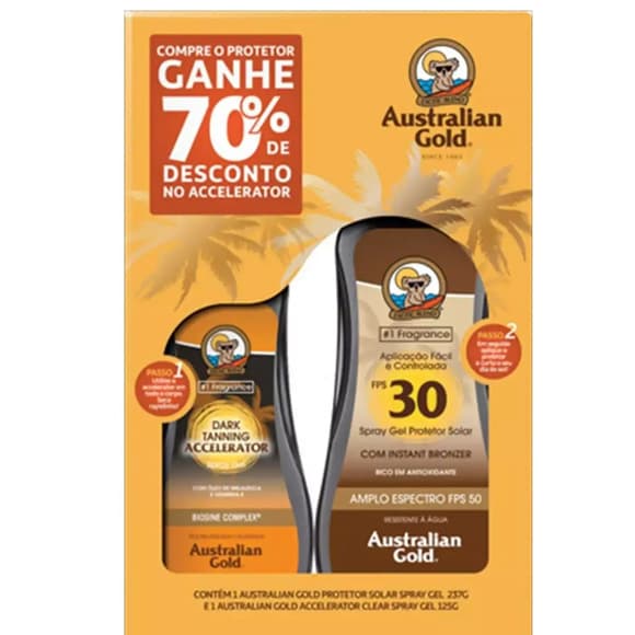 AUSTRALIAN GOLD KIT CORPO GEL SPRAY 237G