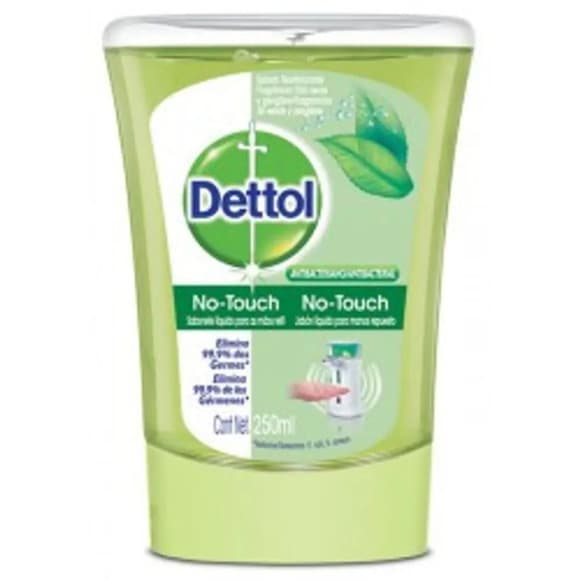 SAB LIQ DETTOL NO REFIL 250ML CHA VERD