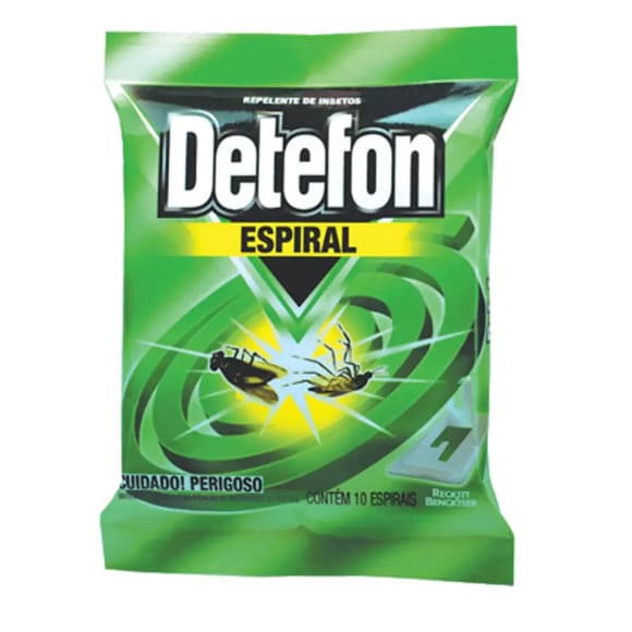 DETEFON ESPIRAL C/10 ESPIRAIS