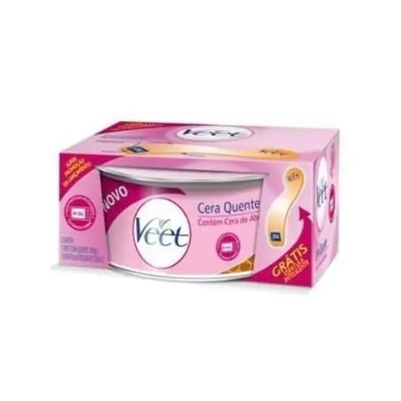 DEPIL VEET CERA QUENTE+ ESPAT 400 GR