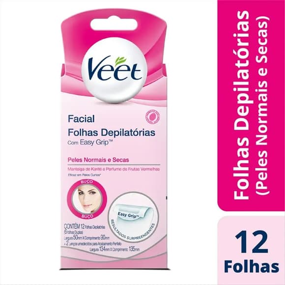 DEPIL VEET FACIAL PELE NORMAL C/12
