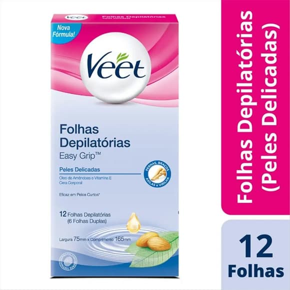 DEPIL VEET CORPO PELE DELICADA C/12