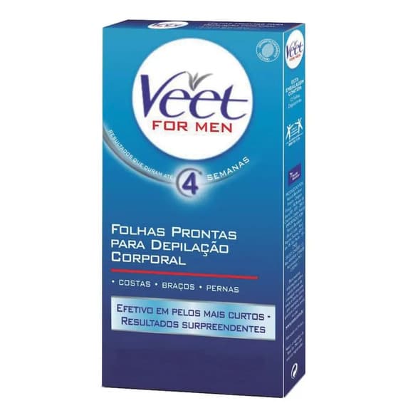 DEPIL VEET FOR MEN C/10 FOLHAS