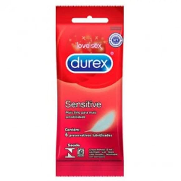 PRES DUREX SENSITIVE C/6