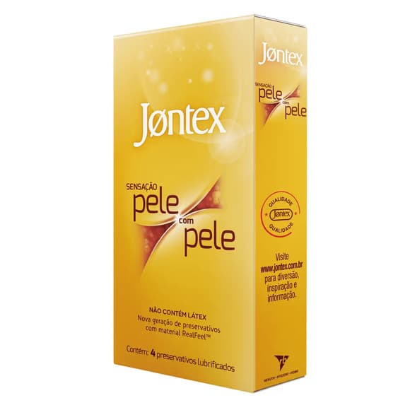 PRES JONTEX  PELE COM PELE 4 UN