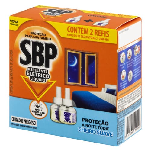 SBP ELETRICO LIQ C 2 REFIL  SUAVE SEM CHEIRO