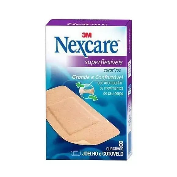 CURATIVO NEXCARE CONFORT JOELHOS C/8