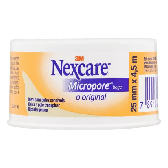 ESPAR MICROPORE COR DA PELE 25MM X 4.5M