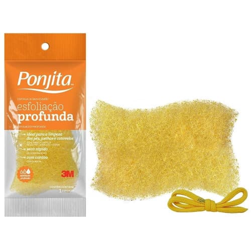 ESPONJA BANHO PONJIT ESFOLIANTE C/1 UN