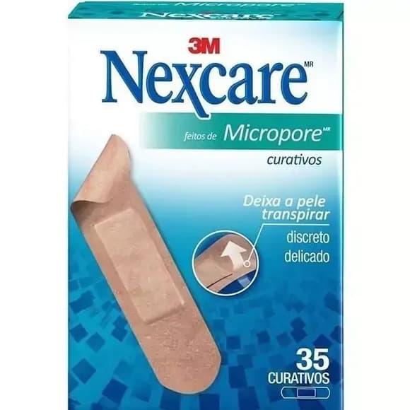 CURATIVO NEXCARE MICROPOROSO C/35