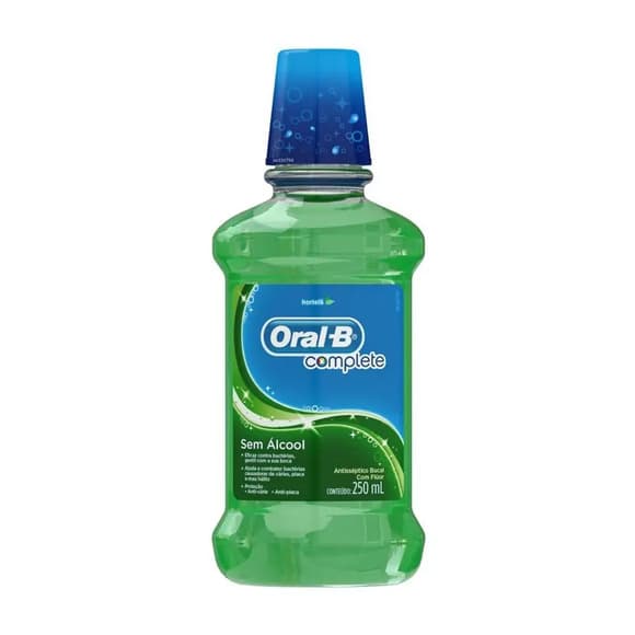 ENX ORAL B S/ALCOOL COMPLETE HORTELA 250