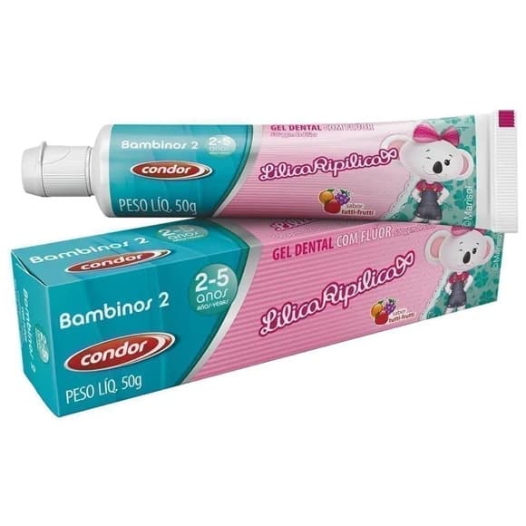 GEL DENT INF LILICA RIPILICA C/FLUOR 50G