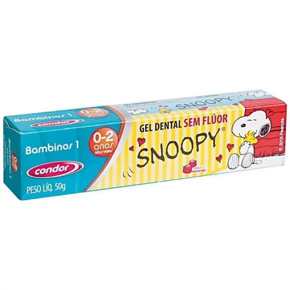 GEL DENTAL  SNOOPY SEM FLUOR