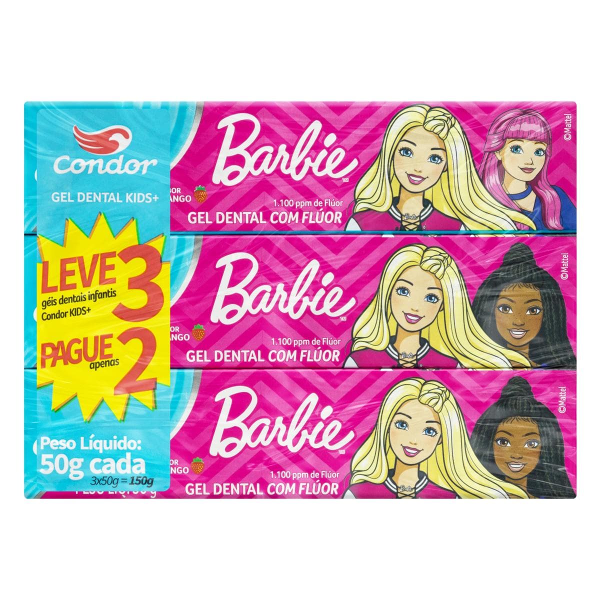 GEL DENTAL   50G LUOR BARBIE