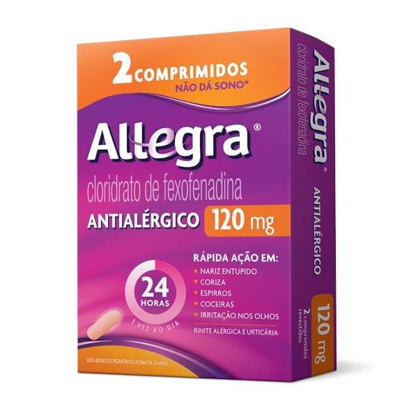 ALLEGRA 120MG BL/2C REV