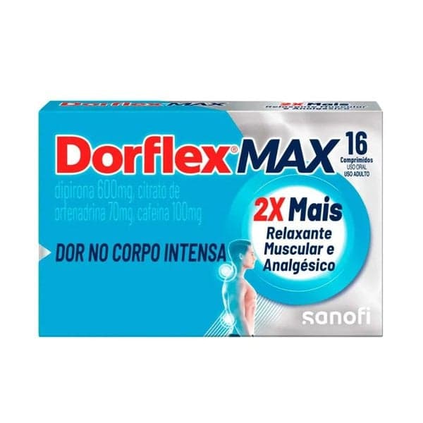DORFLEX MAX 600+70+100MG 16C