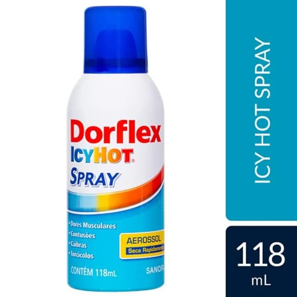 DORFLEX ICY HOT SPRAY 118ML