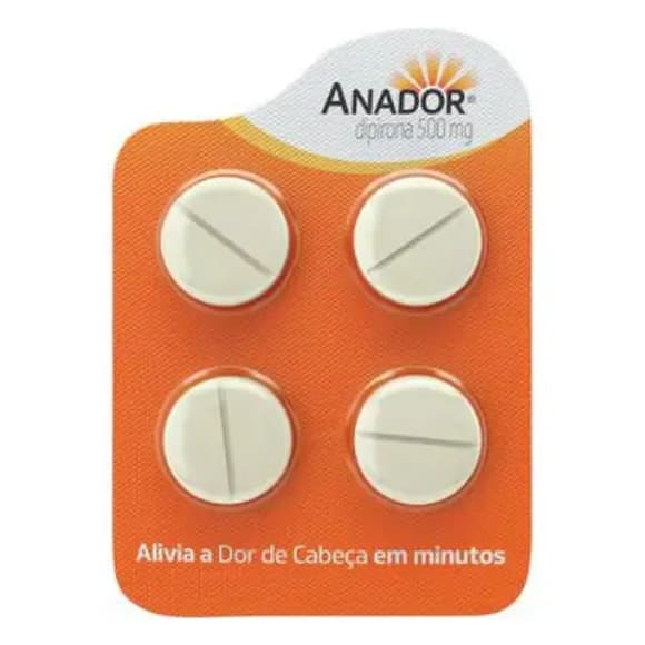ANADOR 500MG C/4
