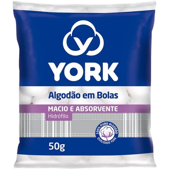 ALG YORK BOLA BRANCA 50G