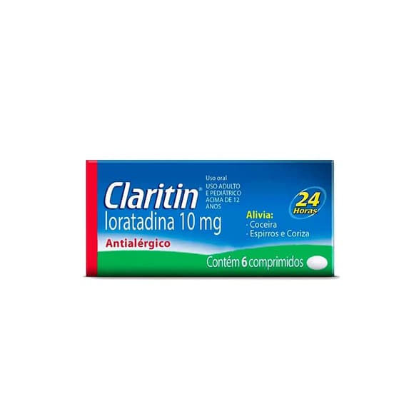 CLARITIN 10MG CX 6 COMP