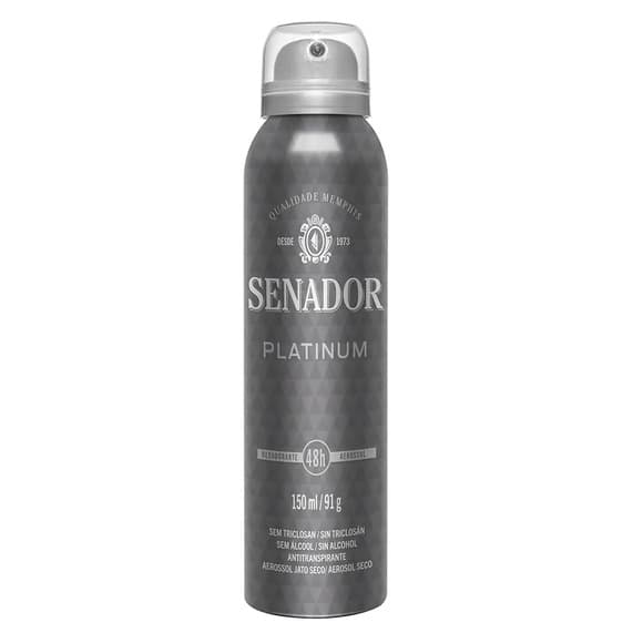 DES SENADOR AERO PLATINUN 150ML