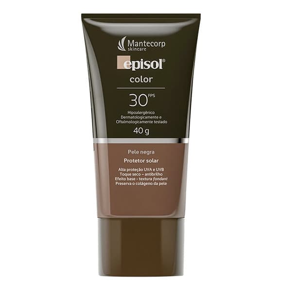 EPISOL COLOR FPS30 PELE NEGRA 40G