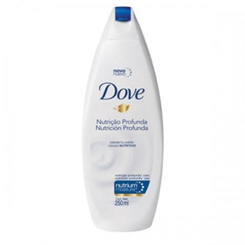 SAB LIQ DOVE CLASSIC +ESPONJA 250ML