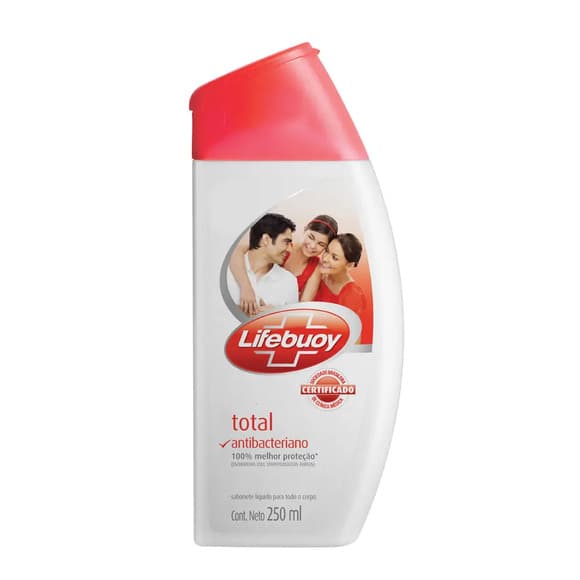 SAB LIQ LIFEBUOY TOTAL ANTIB 250 ML