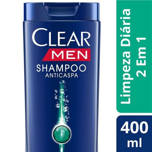 SH CLEAR ANTI CASPA MEN 2X1 L DIARIA 400