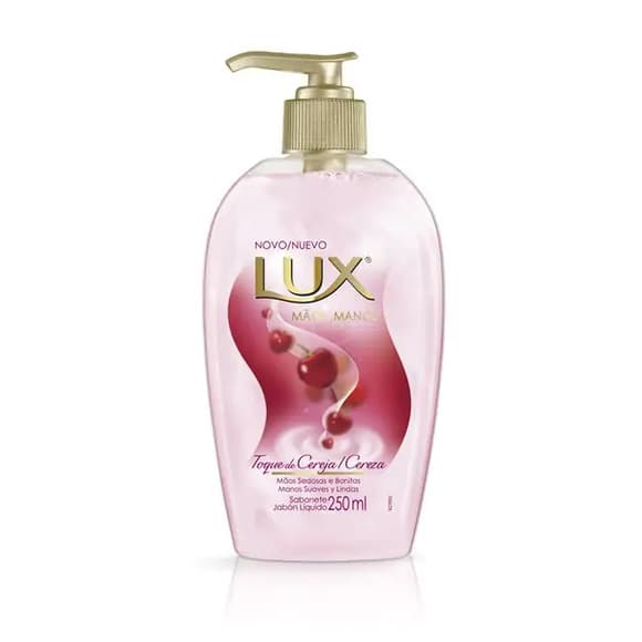SAB LIQ LUX MAOS TOQUE CEREJA 250 ML