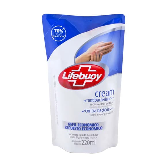 SAB LIQ LIFE CREAN REFIL 220ML