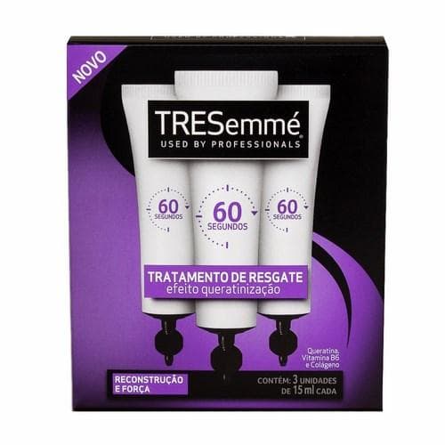 CR TRAT TRESEMME AMP 3X15ML TRAT RESG