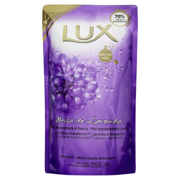 SAB LIQ LUX REFIL BRISA DE LAVANDA 220