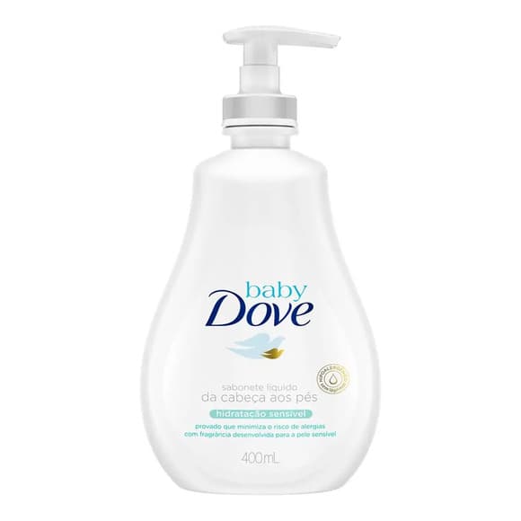 SAB LIQ DOVE BABY HID SENSIVEL 400ML