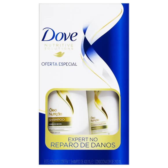 KIT SH+COND DOVE OLEO NUTR 200+400ML