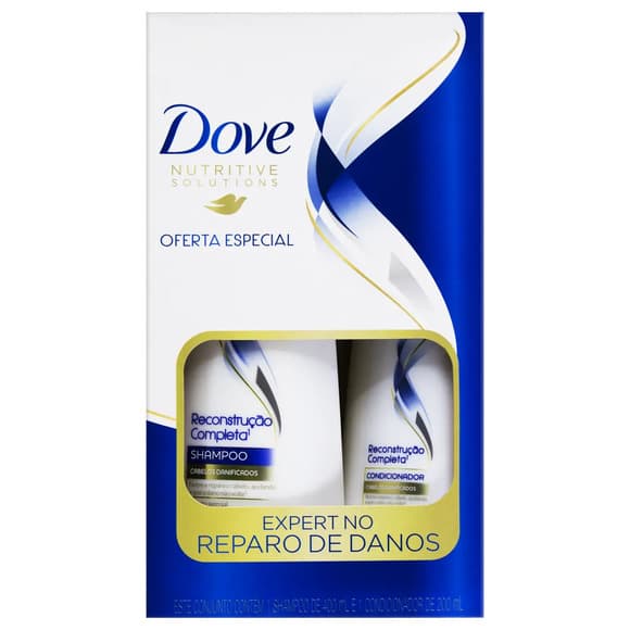 KIT SH+COND DOVE RECONSTRUCAO 200ML