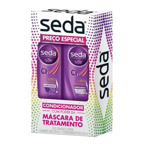 KIT SEDA SH+COND LISO PERRFEITO 325ML