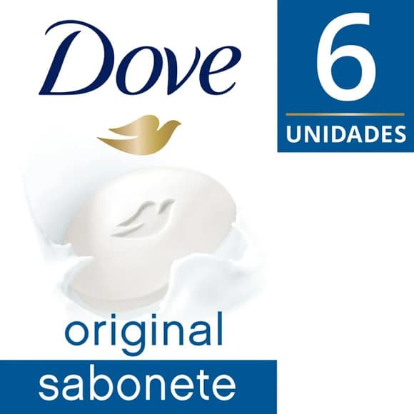 SAB DOVE CREMOSO ORIGINAL PACOTE C/6