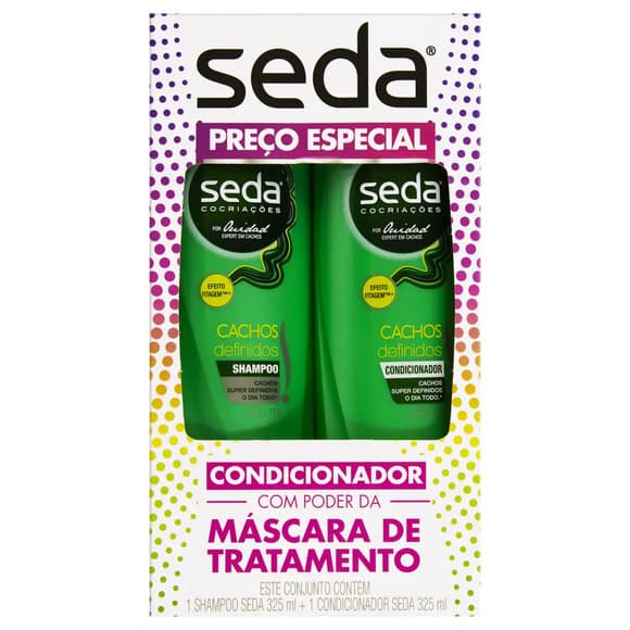 KIT SEDA SH+COND CACHOS DEFINI 325ML