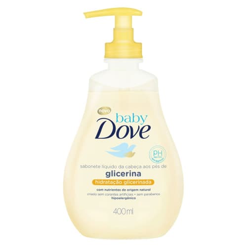 SAB LIQ DOVE BABY GLICERINA  400ML
