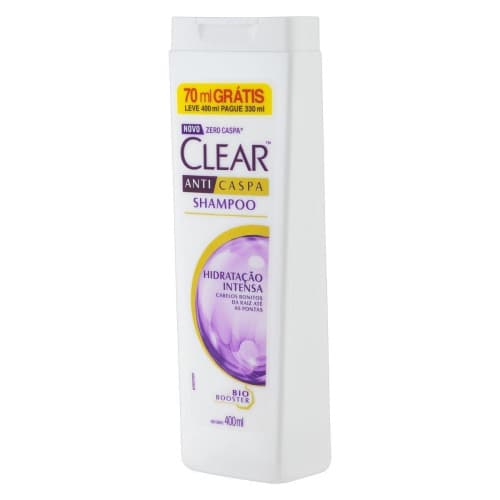 SH CLEAR ANT CASPA  HIDR INTENSA 400ML