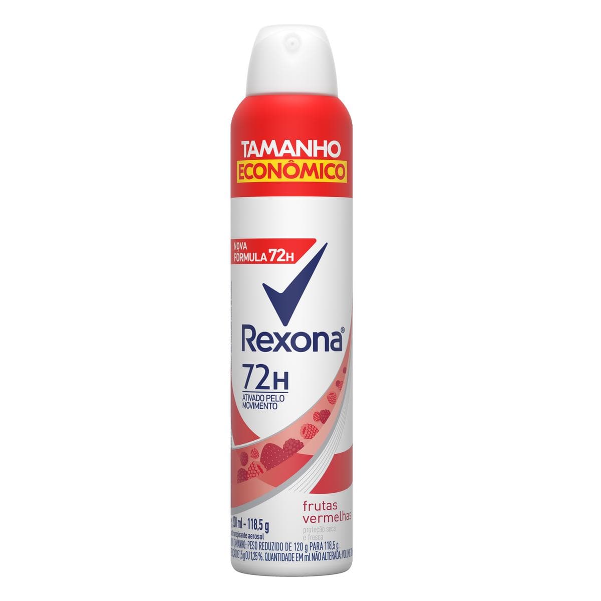 DES REXONA AERO FEM FRUT VERMELHAS 200ML