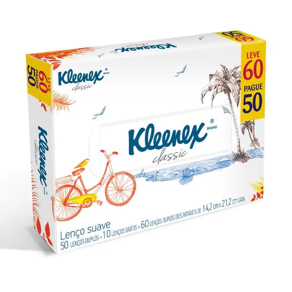 LENCO DE PAPEL KLEENEX AROMA C/50