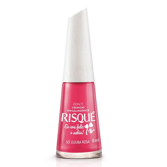 ESMALTE RISQUE SO JUJUBA ROSA
