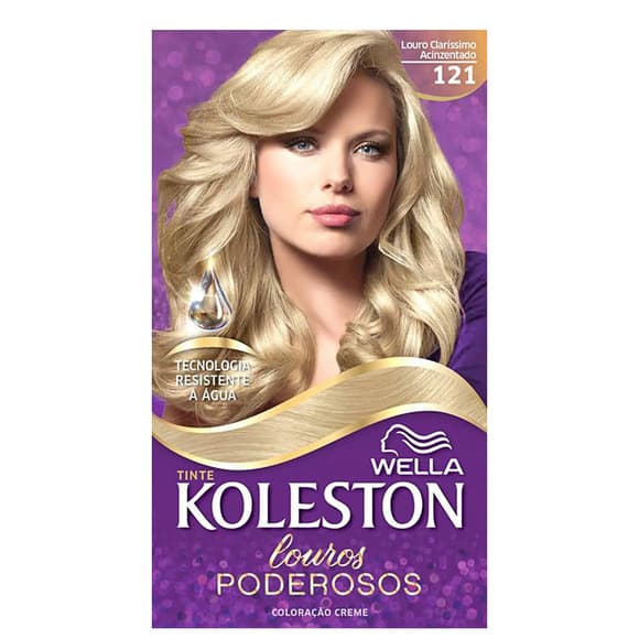 TINTA KOLESTON 121 LOURO CLAR. ACINZENT